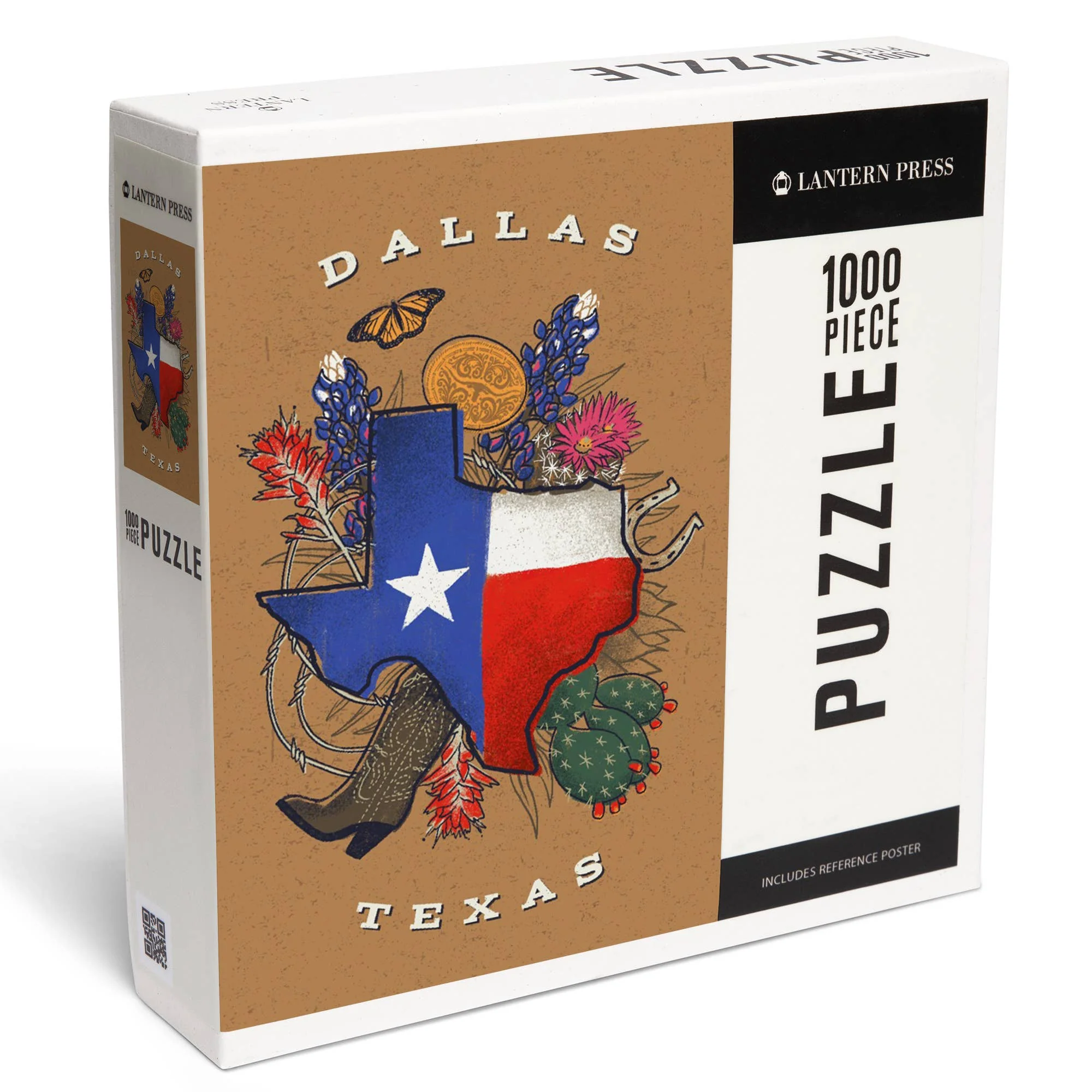 1000 PIECE PUZZLE Dallas, Texas, State Treasure Trove