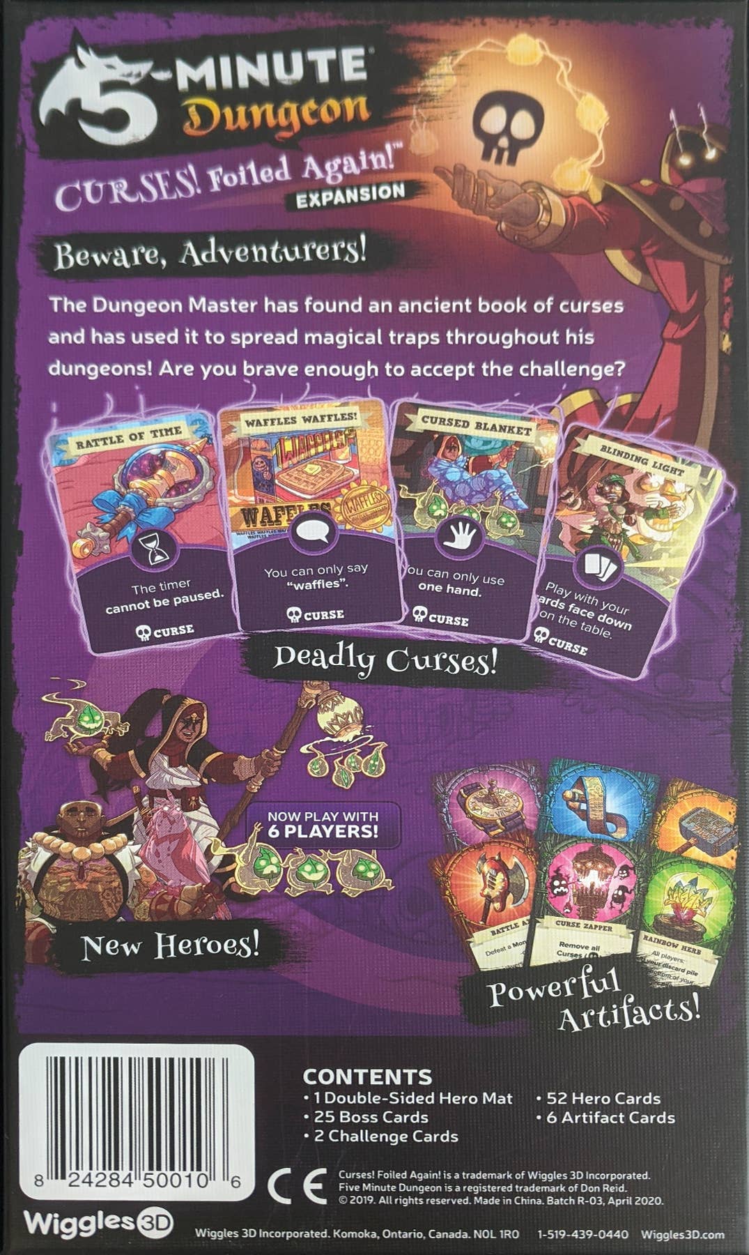 5 Minute Dungeon Curses! Foiled Again! Expansion - Image 2
