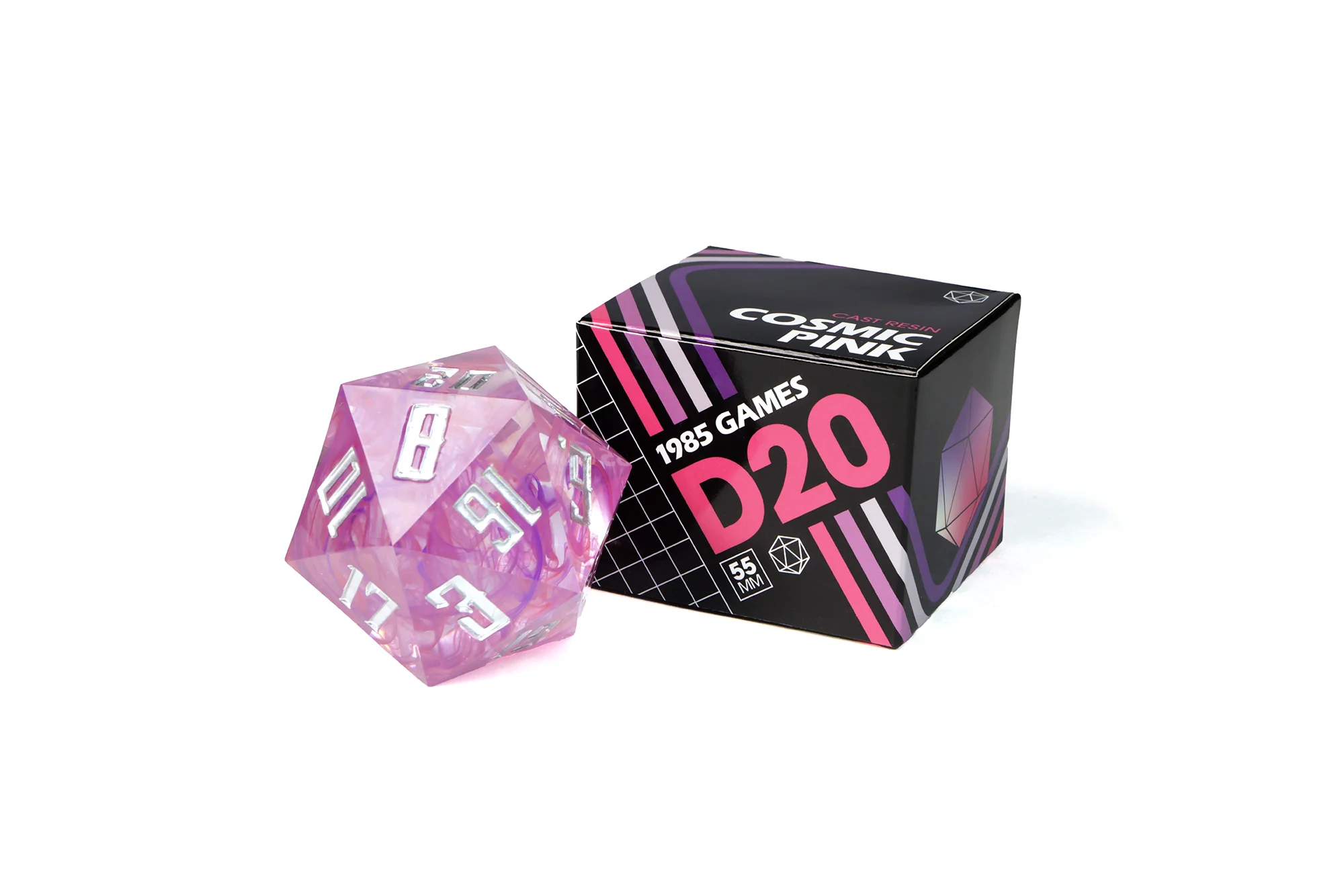55MM Cosmic Pink Sharp Edge Die - Image 2