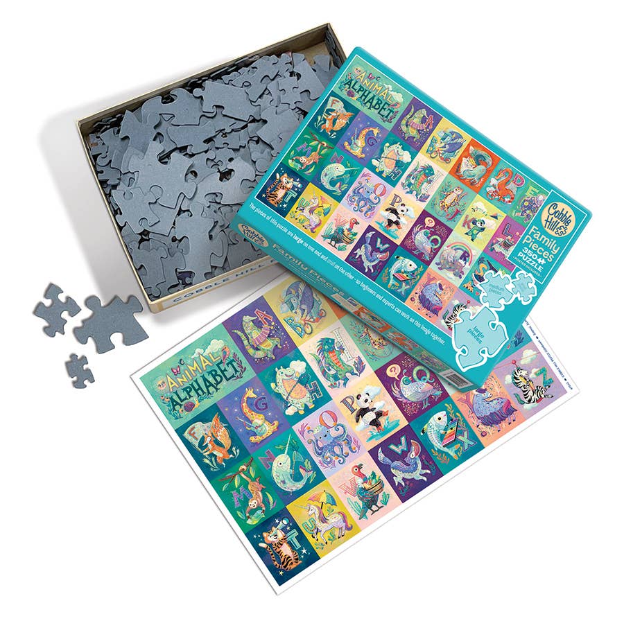 Animal Alphabet (Family) 350pc puzzle - Image 2