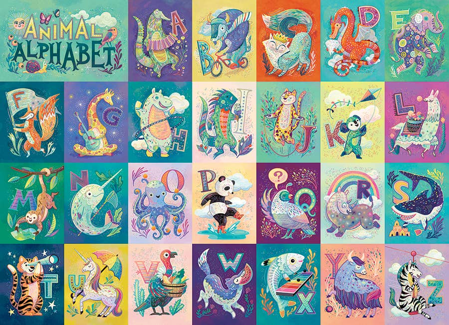 Animal Alphabet (Family) 350pc puzzle - Image 3