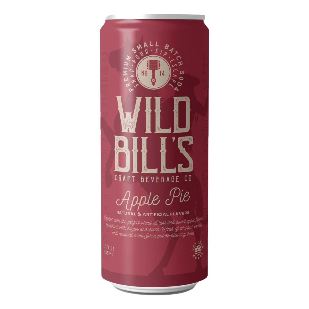 Apple Pie - Premium Cane Sugar Soda, 12-Pack, Cans - Image 8