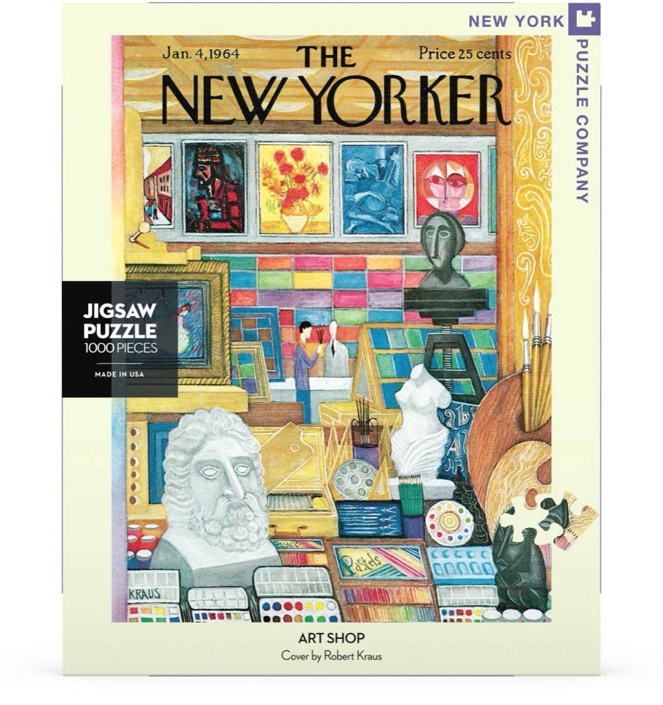 Art Shop - 1000 Piece Jigsaw Puzzle - Image 2