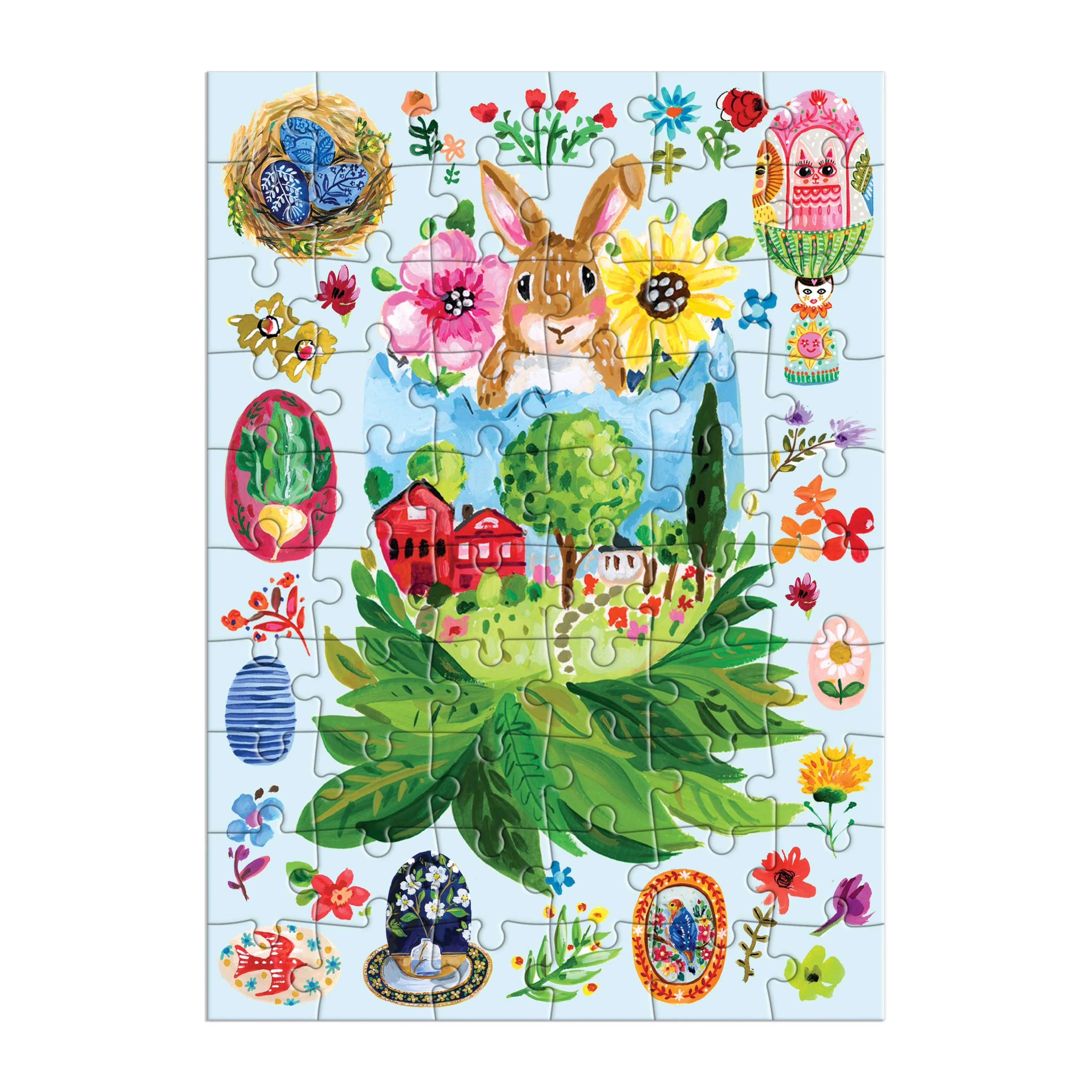 Artisanal Eggs Greeting Card Puzzle - Image 2