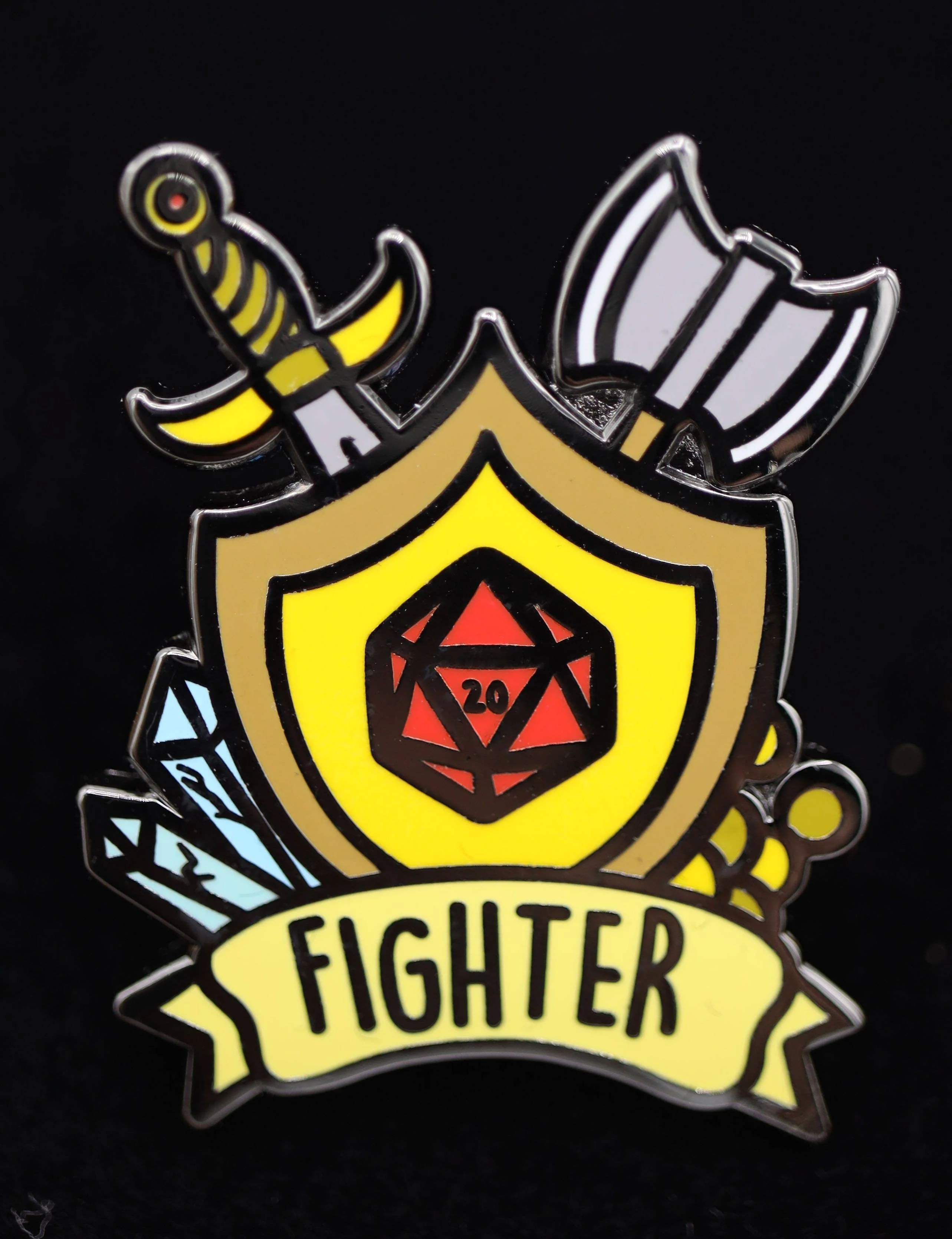Banner Class Pin - Fighter - Image 2