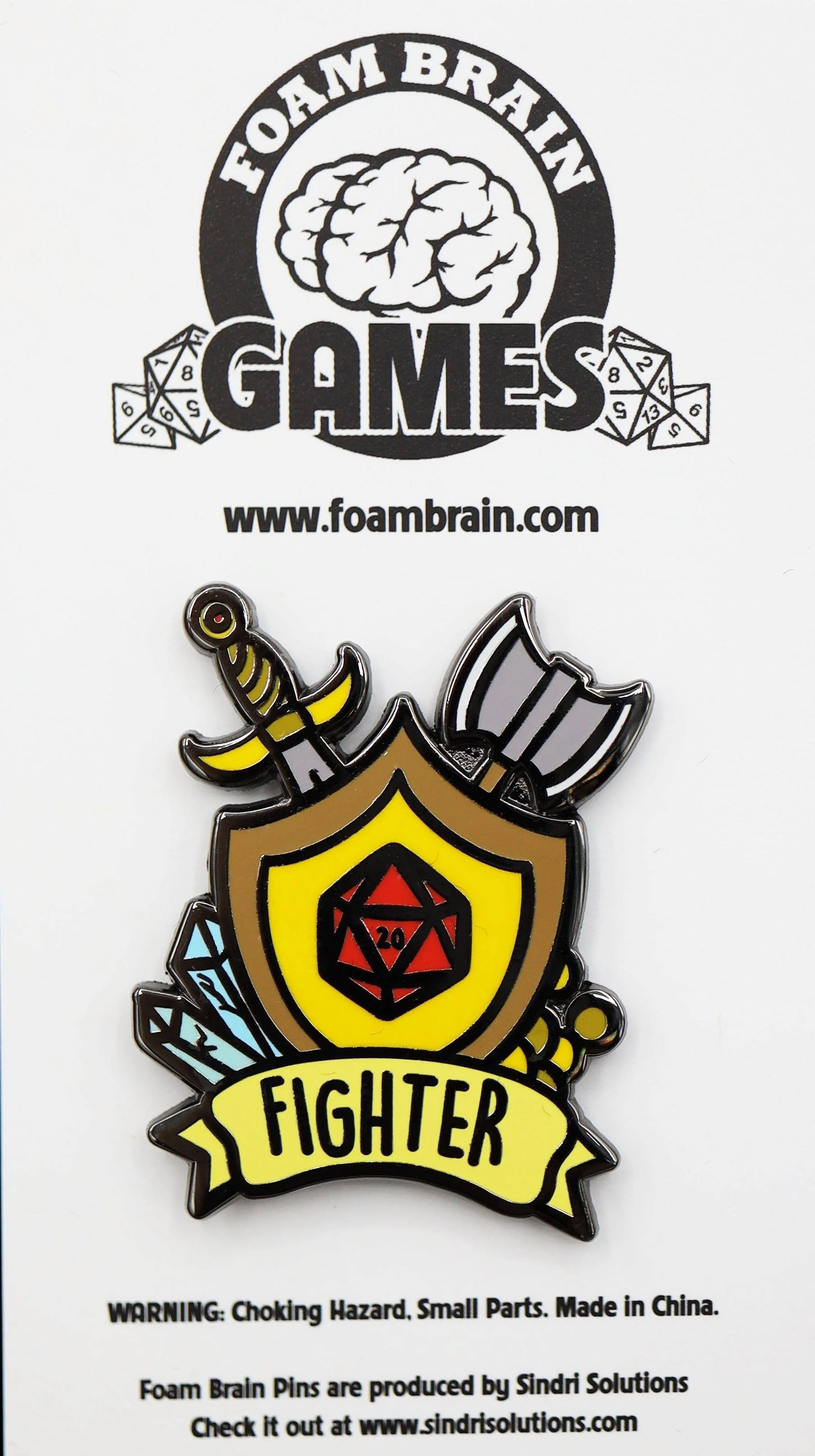 Banner Class Pin - Fighter - Image 3