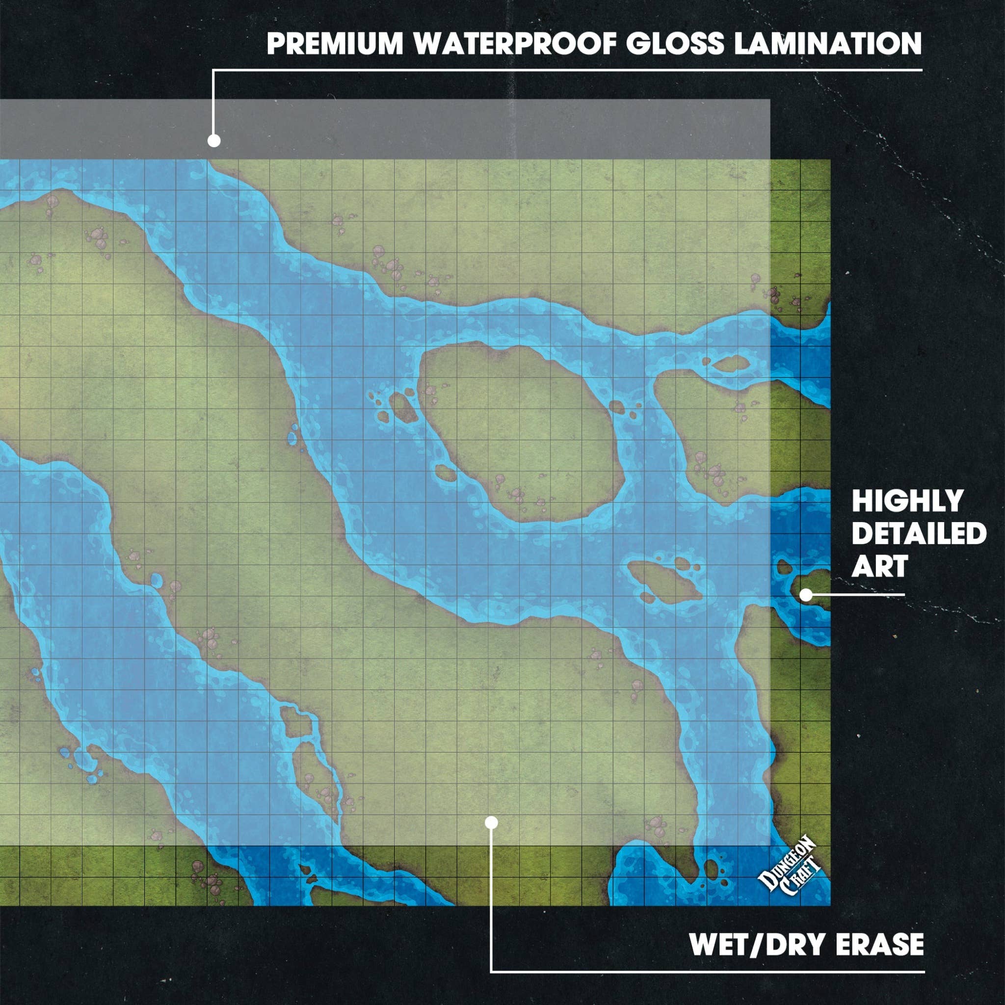 BattleMap – Grasslands Battle Map for DnD - Image 4