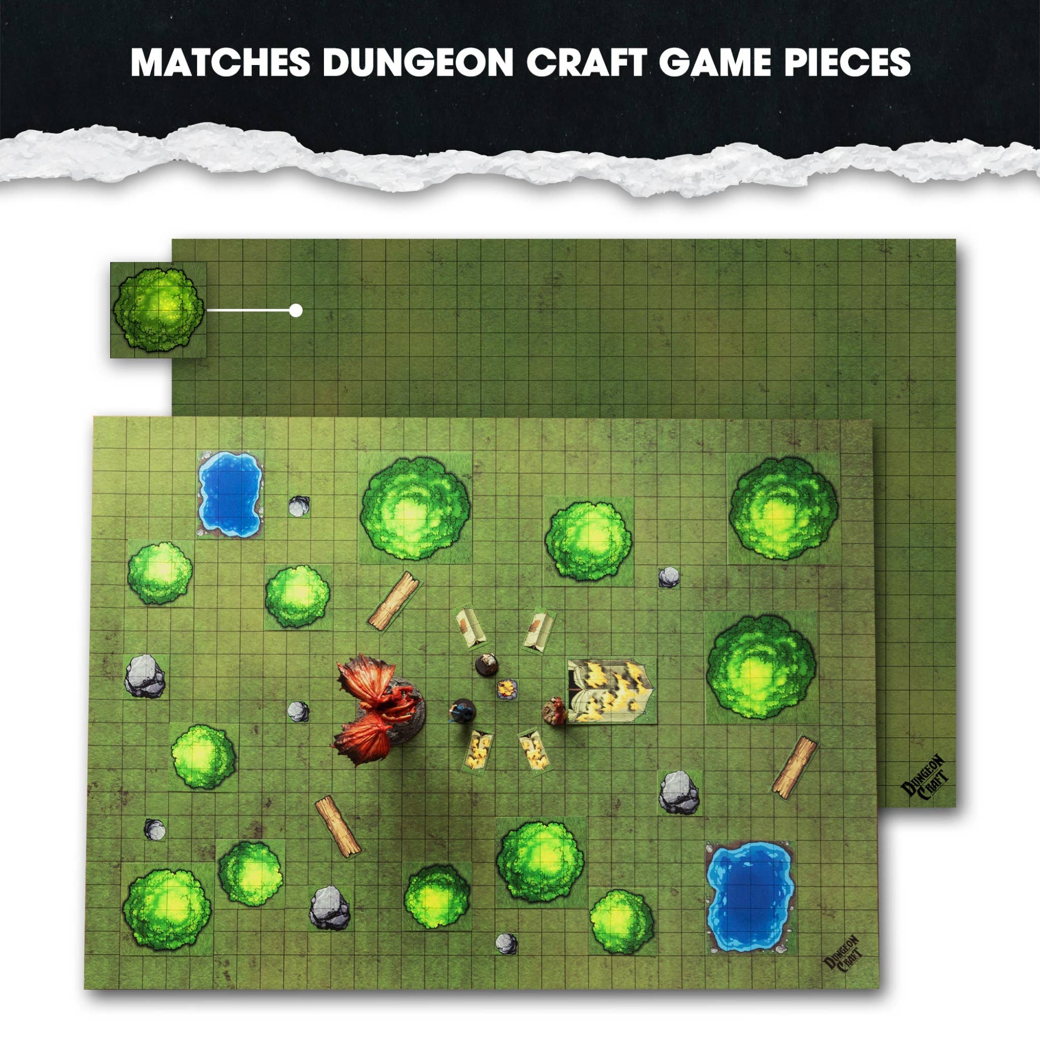 BattleMap – Grasslands Battle Map for DnD - Image 5