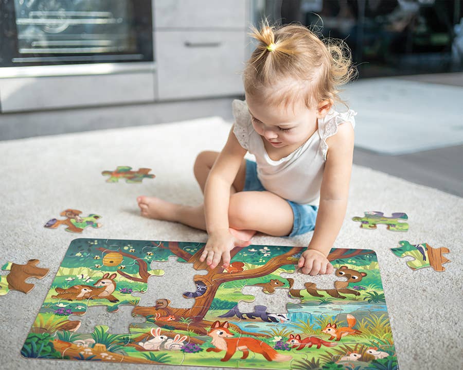 Bear and Friends (35pc) Floor Puzzle - Ages 3+ - Image 2