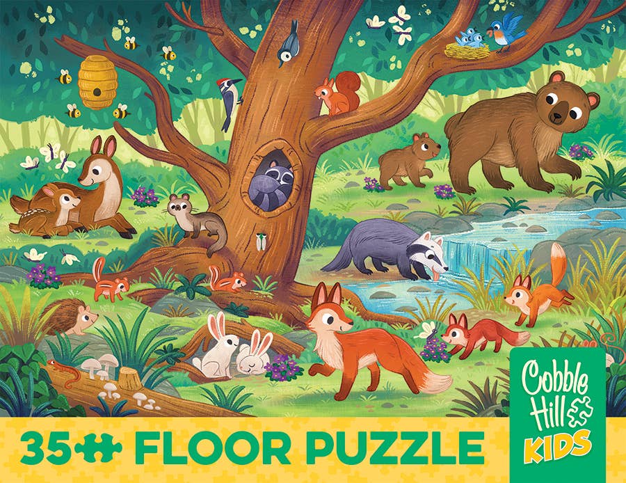 Bear and Friends (35pc) Floor Puzzle - Ages 3+ - Image 5