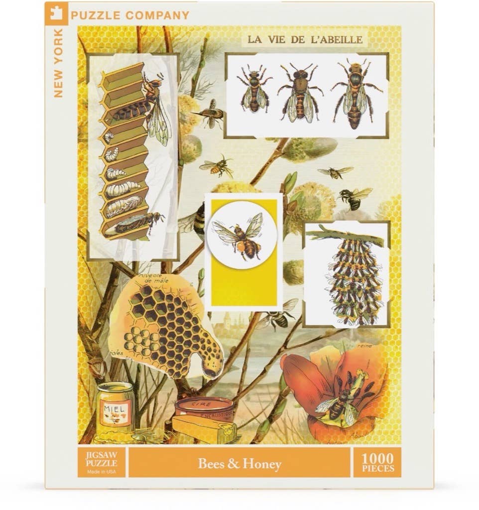Bees & Honey - 1000 Piece Jigsaw Puzzle - Image 2