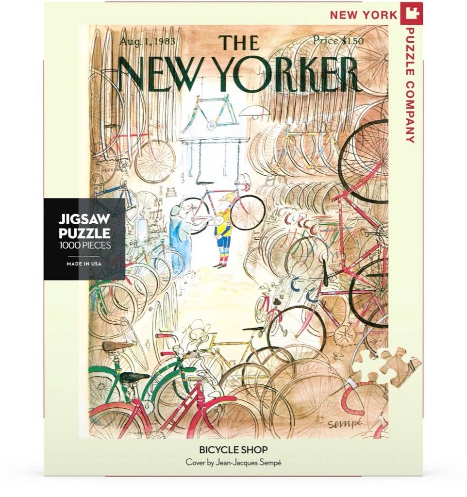 Bicycle Shop - 1000 Piece Jigsaw Puzzle - Image 2