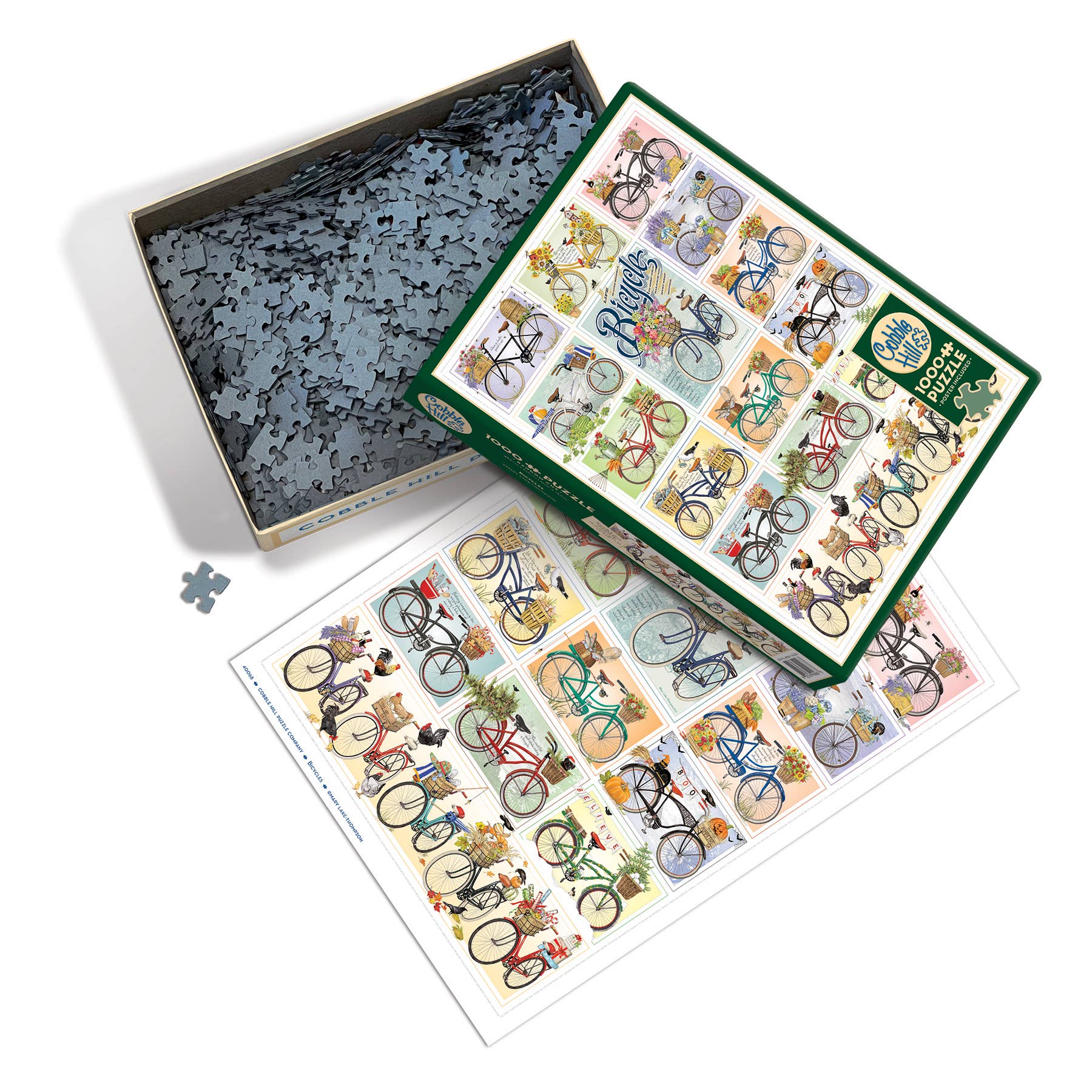 Bicycles 1000pc puzzle - Image 3