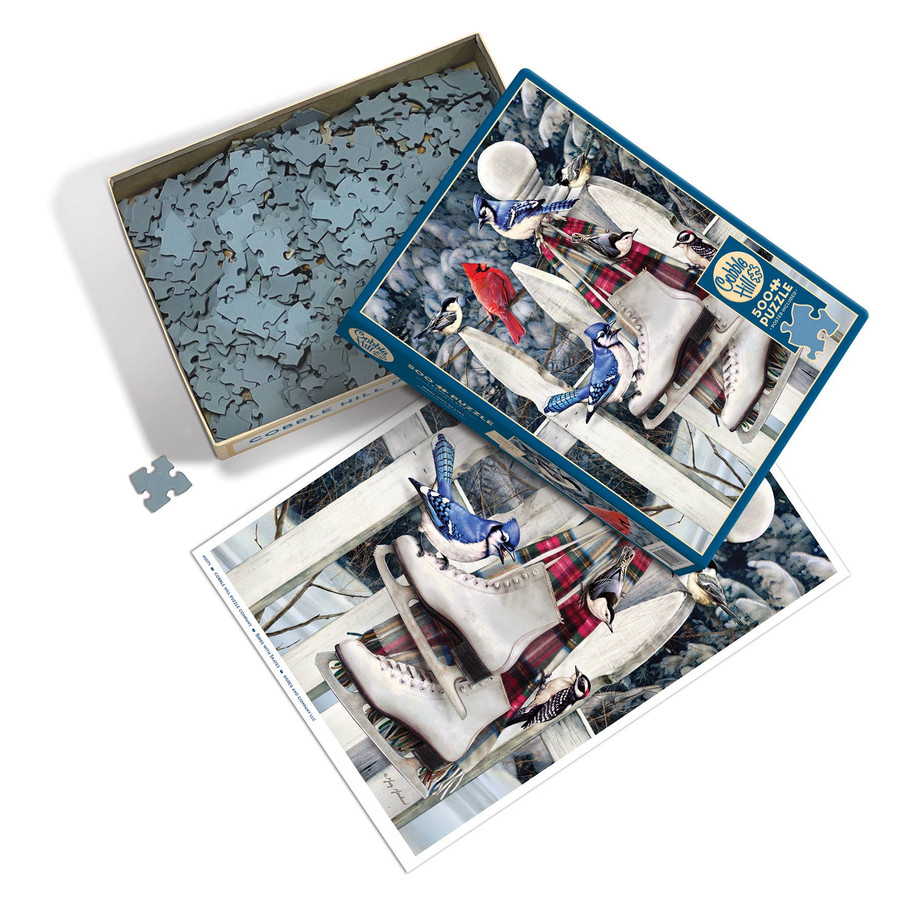 Birds with Skates 500pc puzzle - Image 3