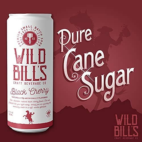 Black Cherry - Premium Cane Sugar Soda, 12-Pack, Cans - Image 4