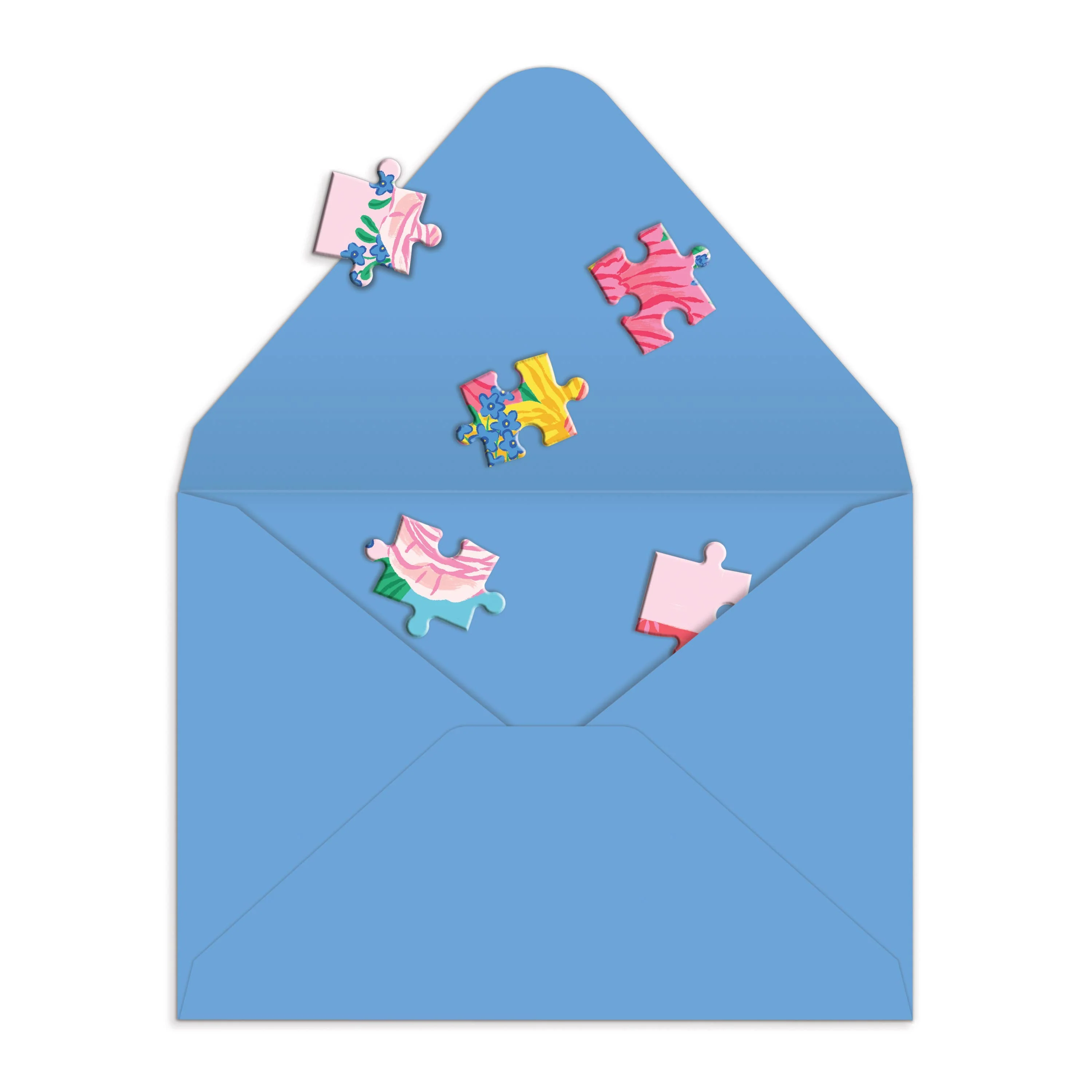 Blooms of Love Greeting Card Puzzle - Image 2