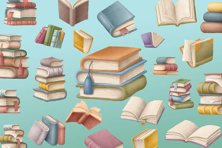 Book Collage mini jigsaw puzzles - Image 3
