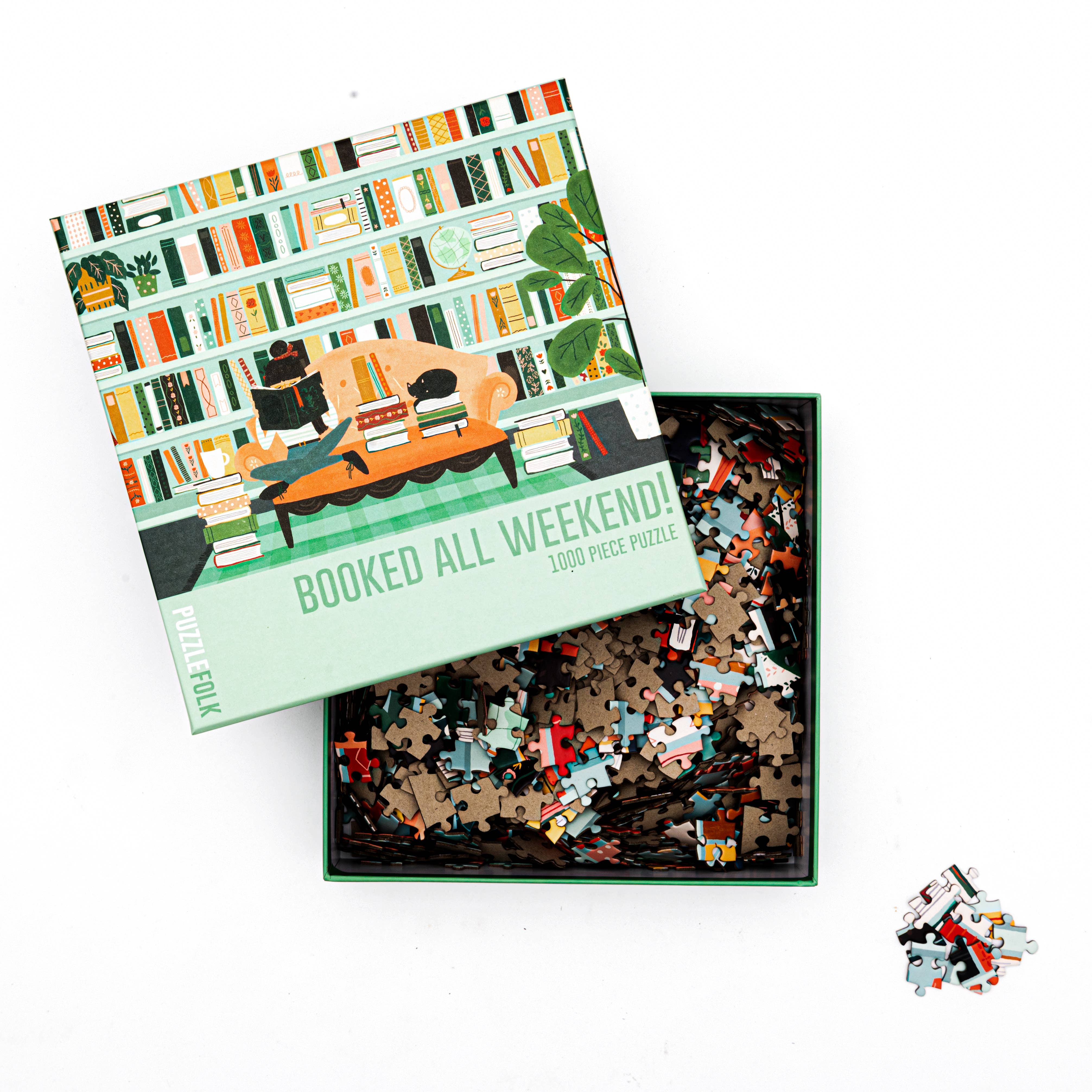 Booked All Weekend 1,000 Piece Book Puzzle - Image 4