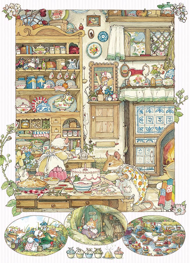 Brambly Hedge Picnic Preparations 500pc puzzle - Image 2