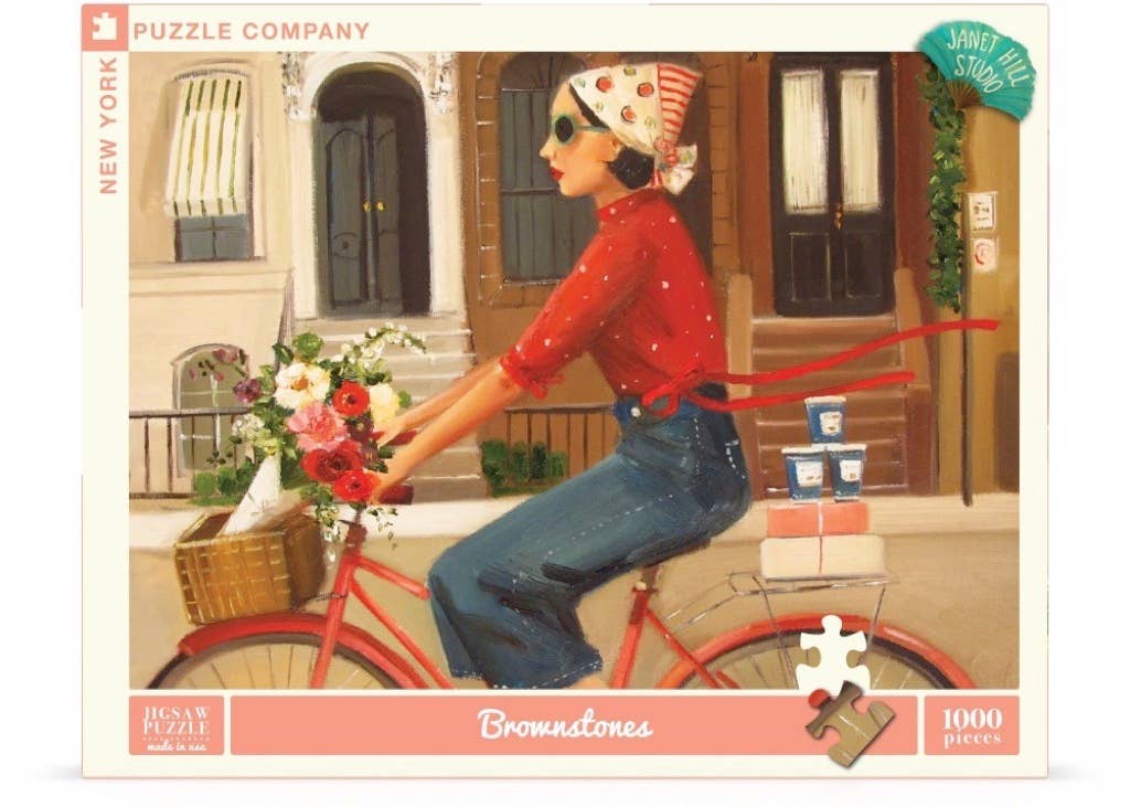 Brownstones - 1000 Piece Jigsaw Puzzle - Image 2