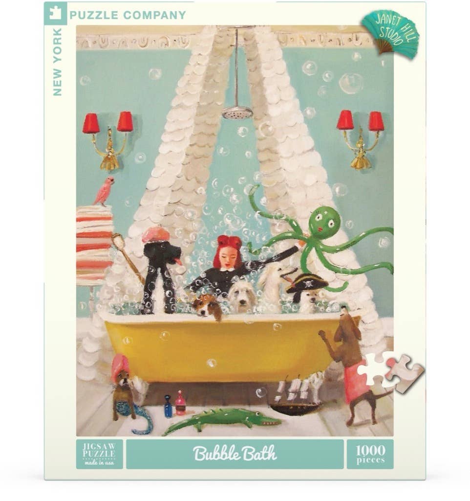 Bubble Bath - 1000 Piece Jigsaw Puzzle - Image 2