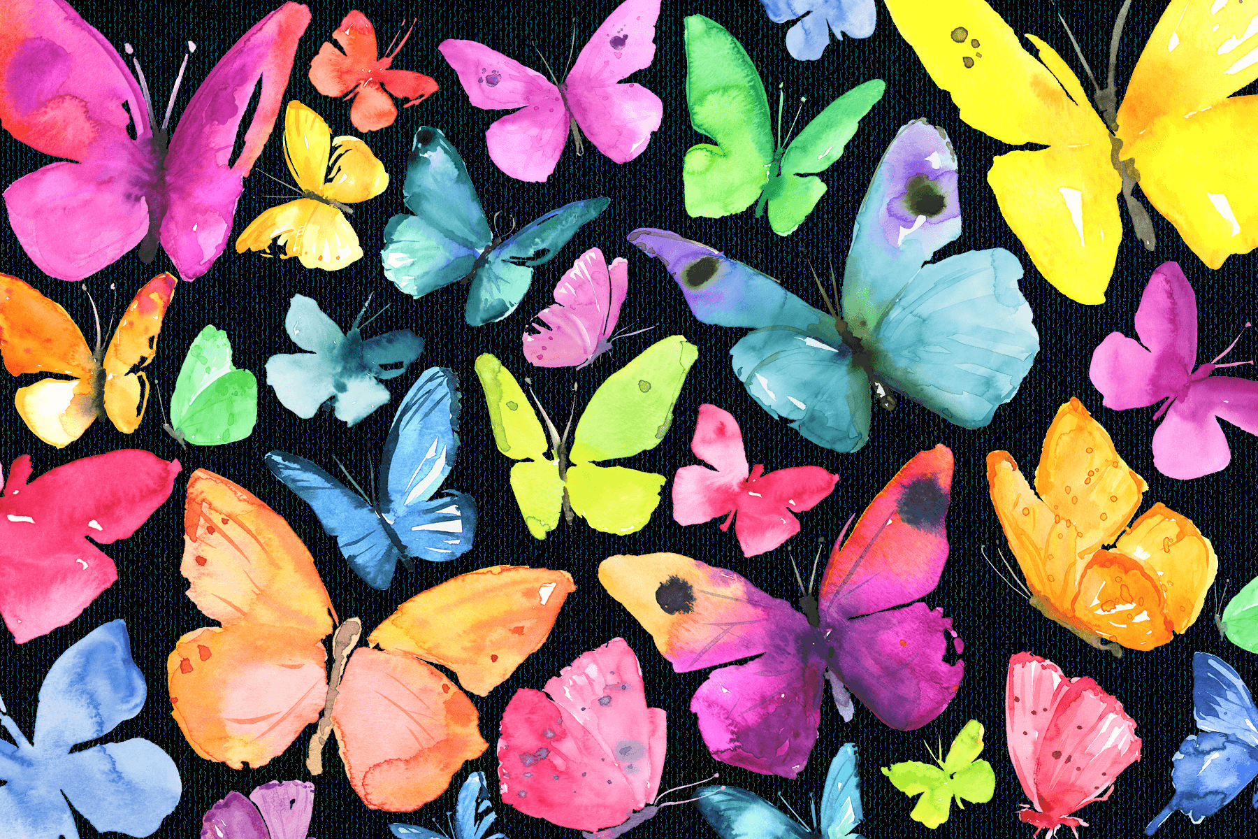 Butterflies Mini Jigsaw Puzzle - Image 2