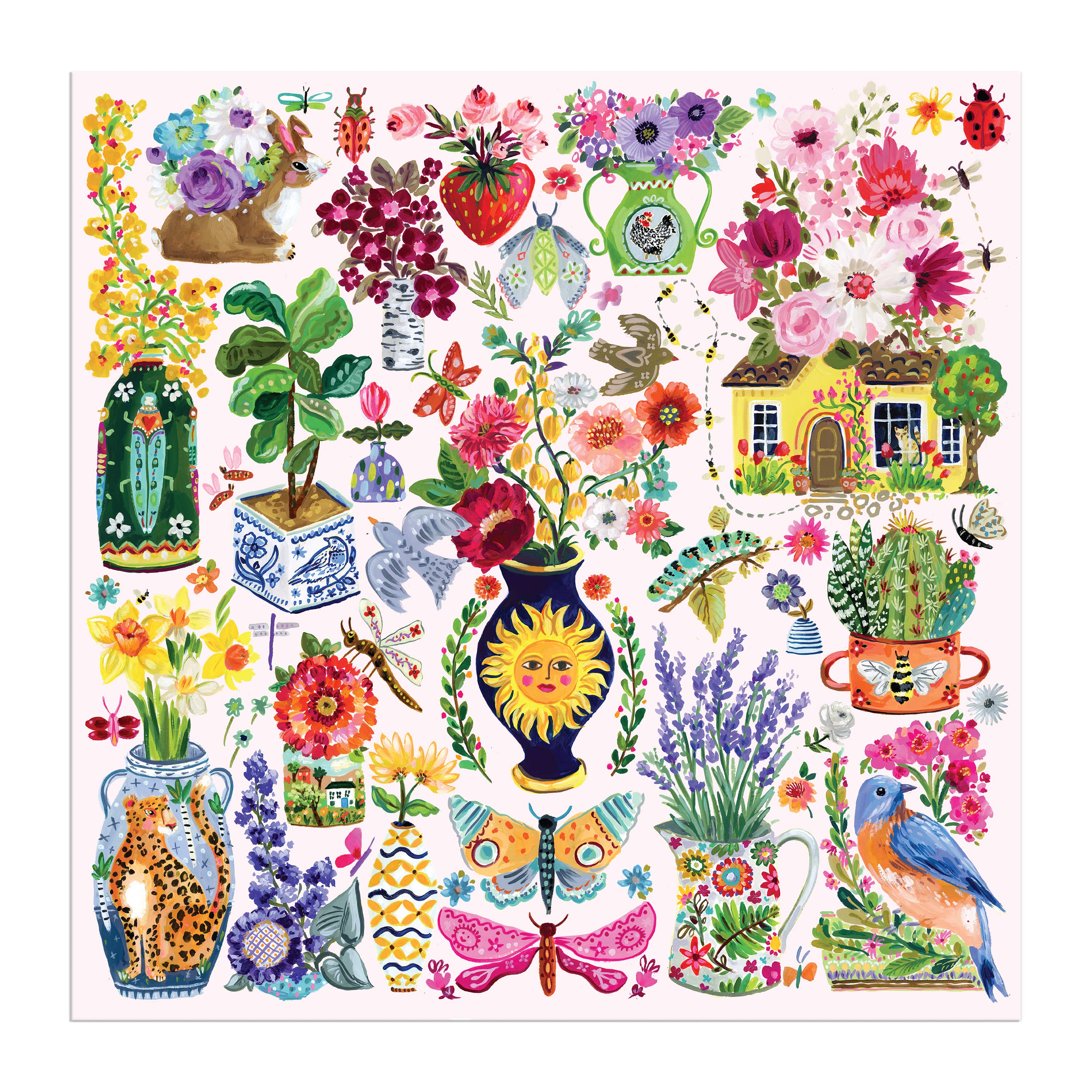 Buzzy Bouquets 500 Piece Puzzle - Image 6