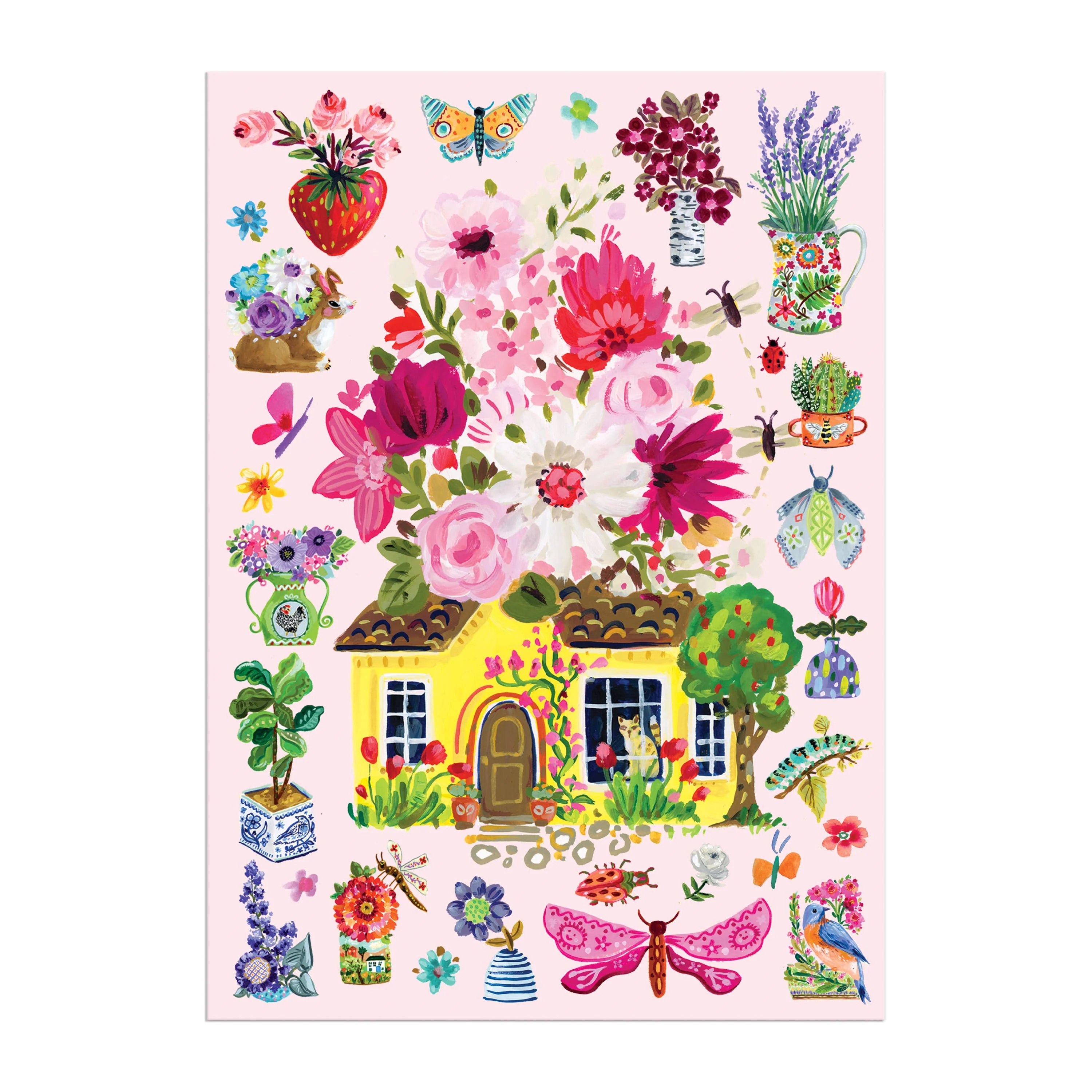 Buzzy Bouquets Greeting Card Puzzle - Image 6