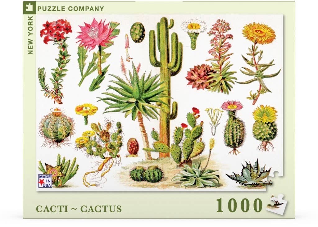 Cacti ~ Cactus - 1000 Piece Jigsaw Puzzle - Image 2