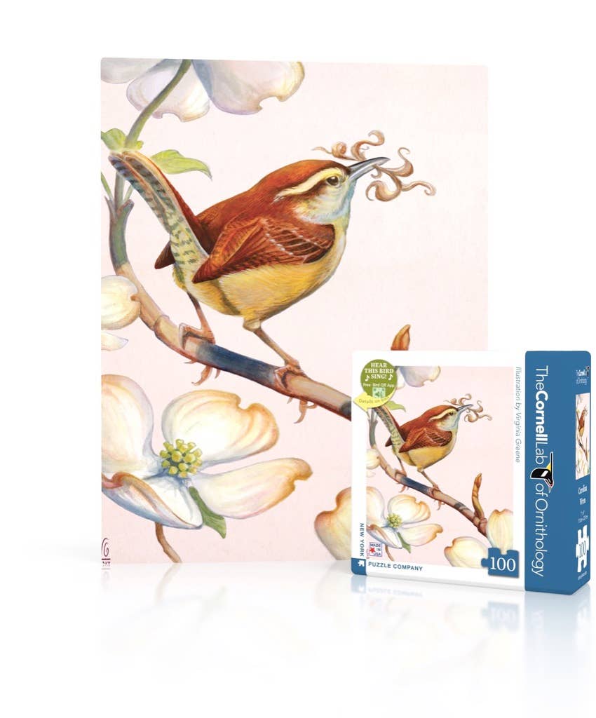Carolina Wren Mini - 100 Piece Mini Puzzle
