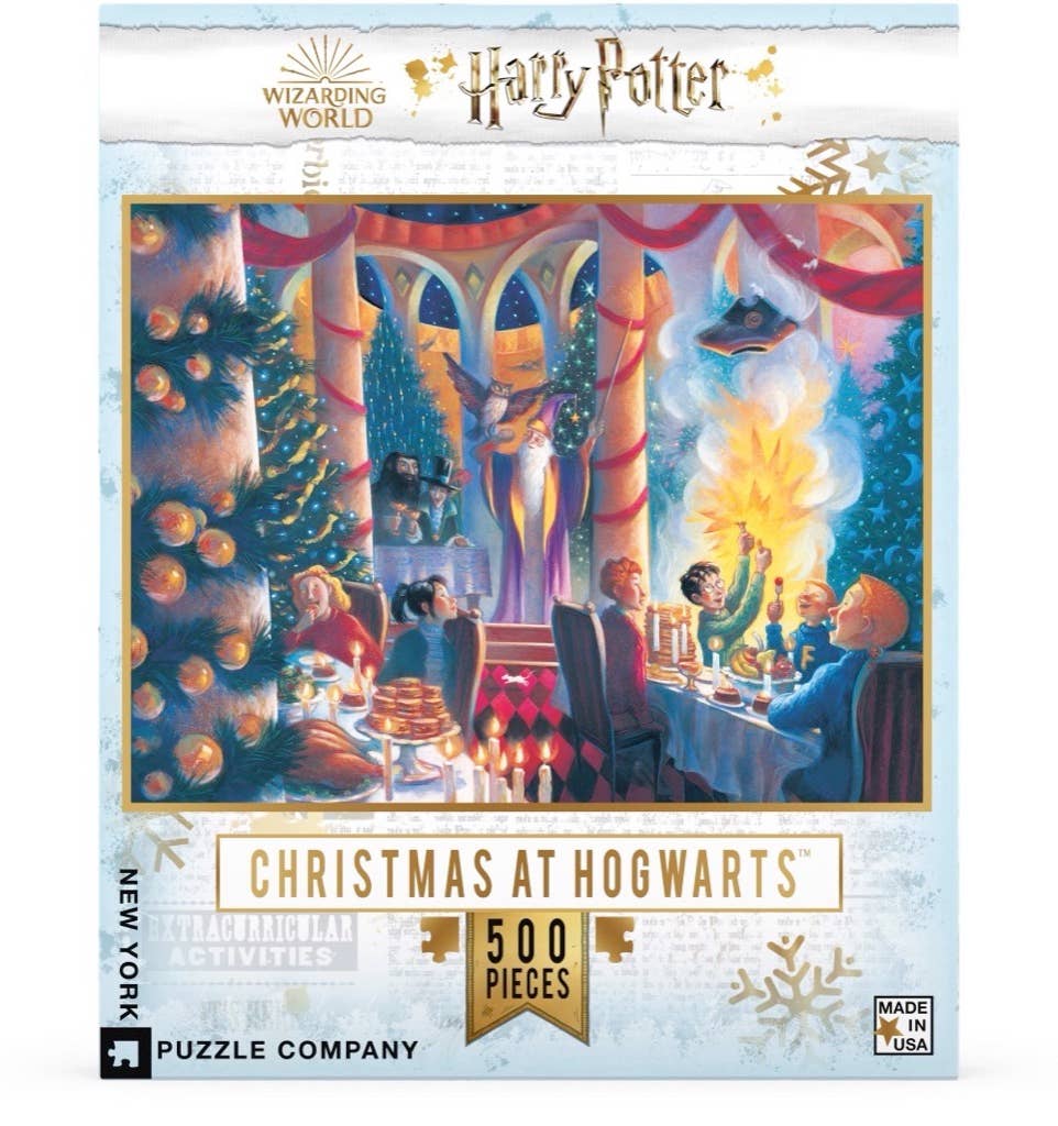 Christmas at Hogwarts 500 - 500 Piece Jigsaw Puzzle - Image 2