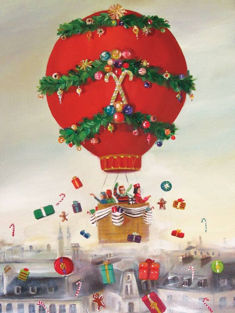 Christmas Balloon Ride - 500 Piece Jigsaw Puzzle - Image 3