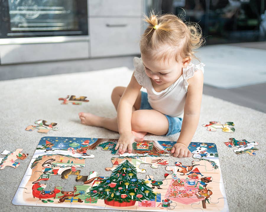 Christmas Cheer (35pc) Floor Puzzle - Ages 3+ - Image 2