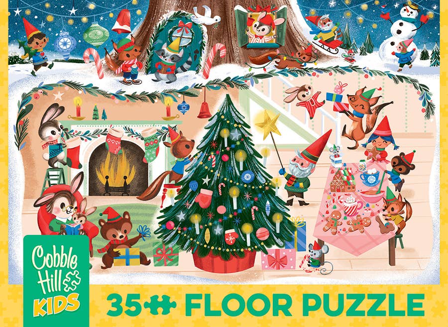 Christmas Cheer (35pc) Floor Puzzle - Ages 3+ - Image 5