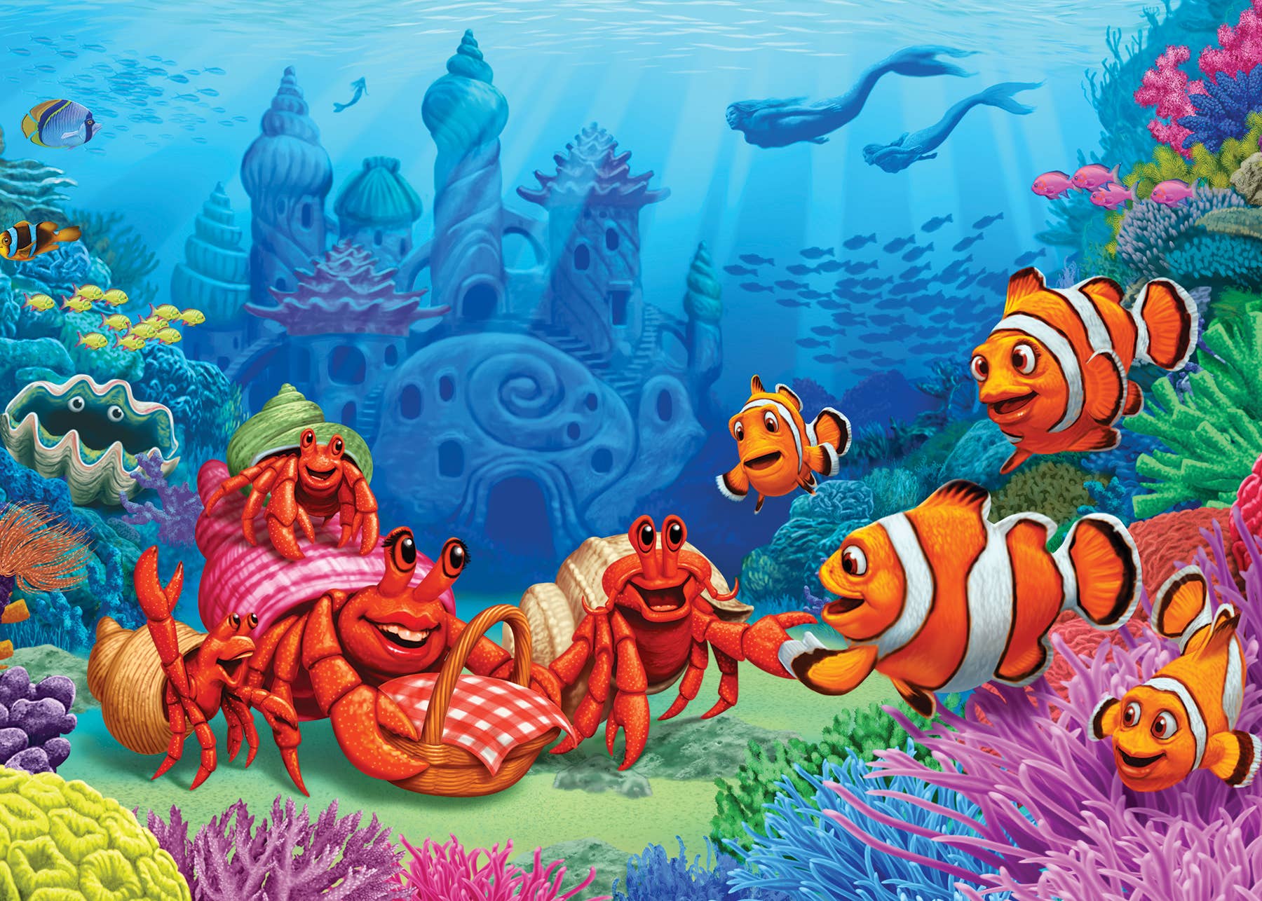 Clownfish Gathering (Tray) 35pc puzzle