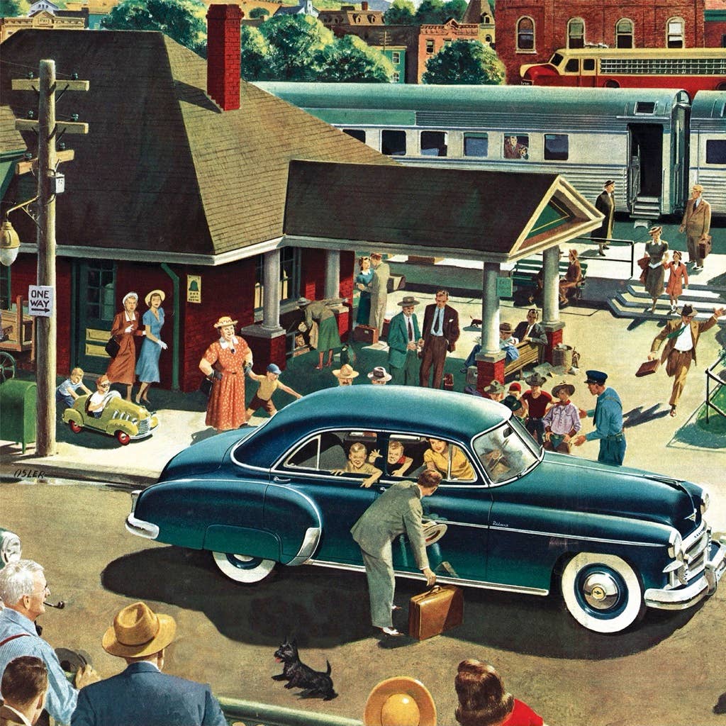 Coming and Going - 500 Piece Jigsaw Puzzle - Image 3