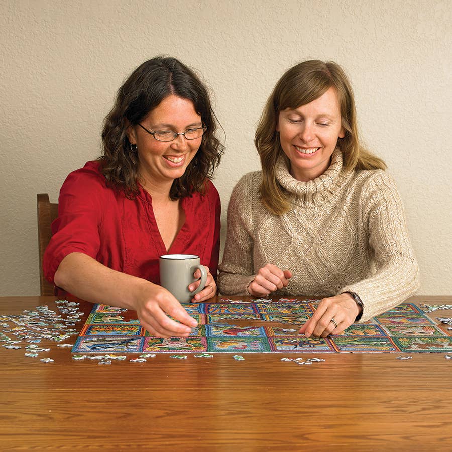 Country Life Crochet 1000pc puzzle - Image 3