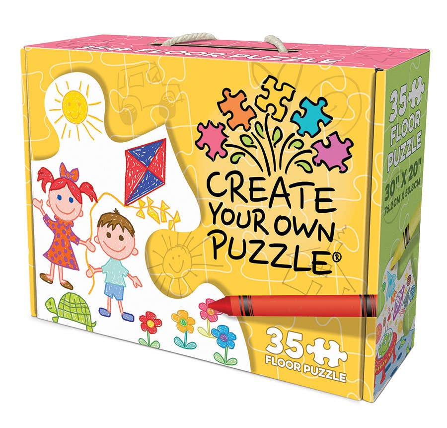 Create Your Own (35pc) Floor Puzzle - Ages 3+