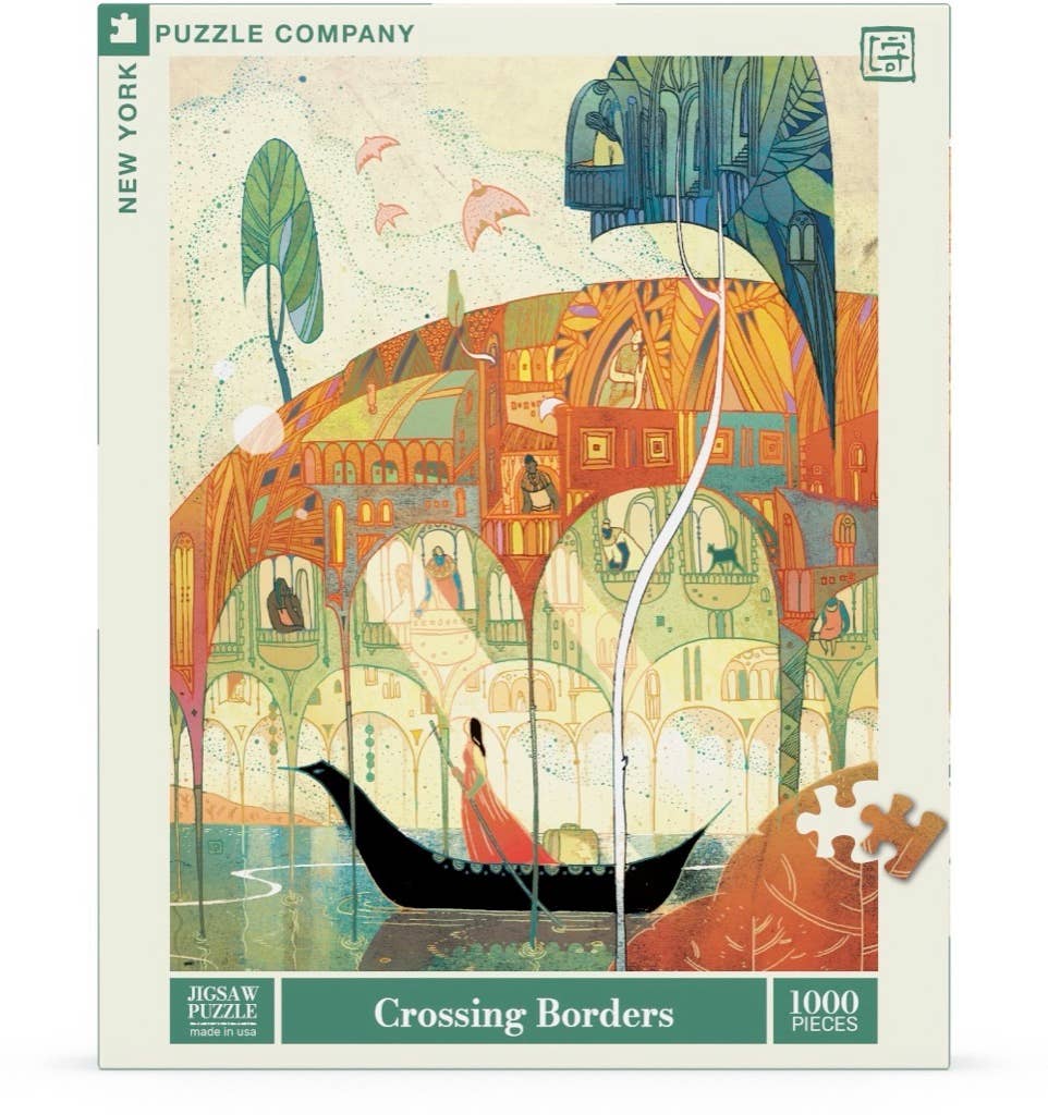 Crossing Borders - 1000 Piece Jigsaw Puzzle - Image 2