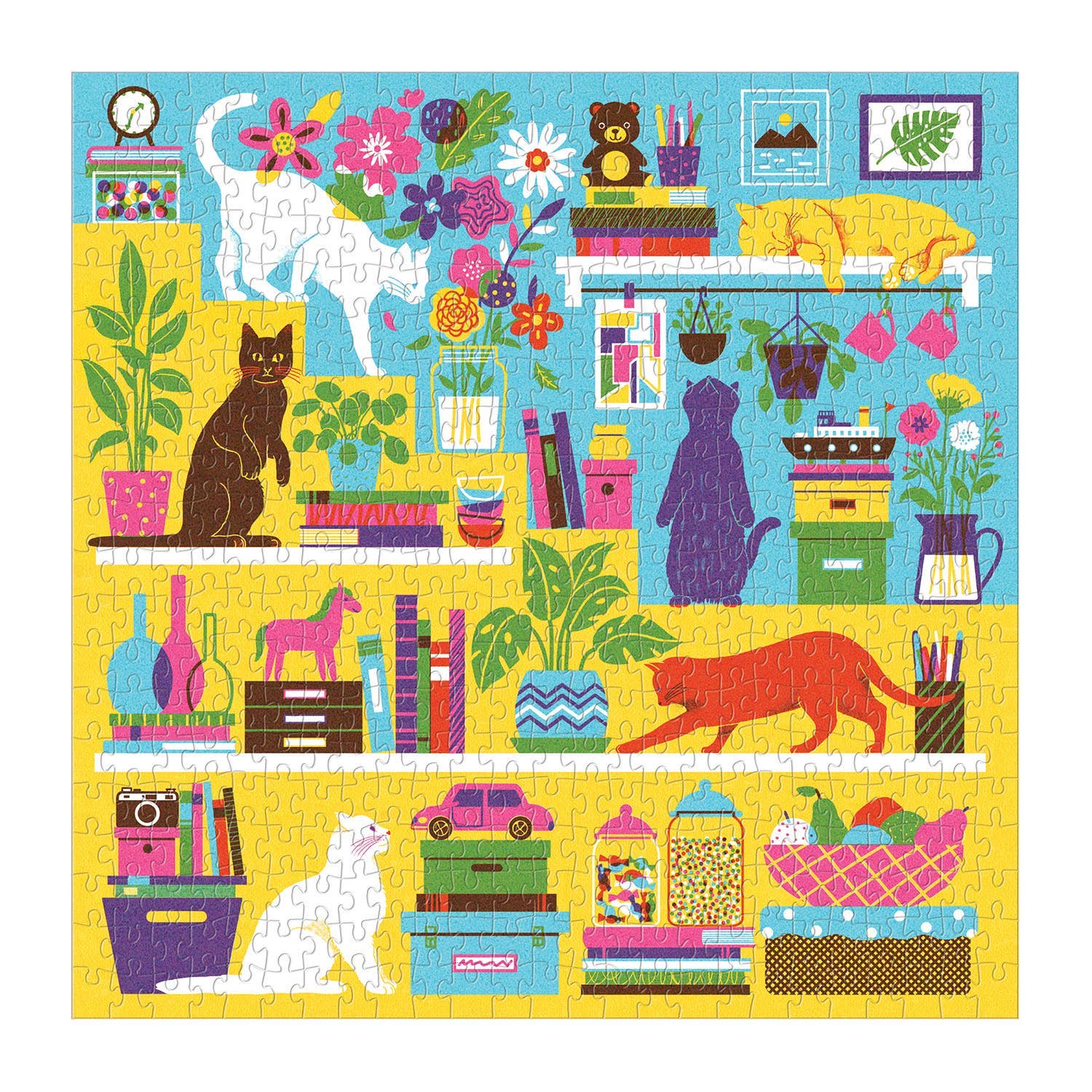 Curious Cats 500 Piece Puzzle - Image 2