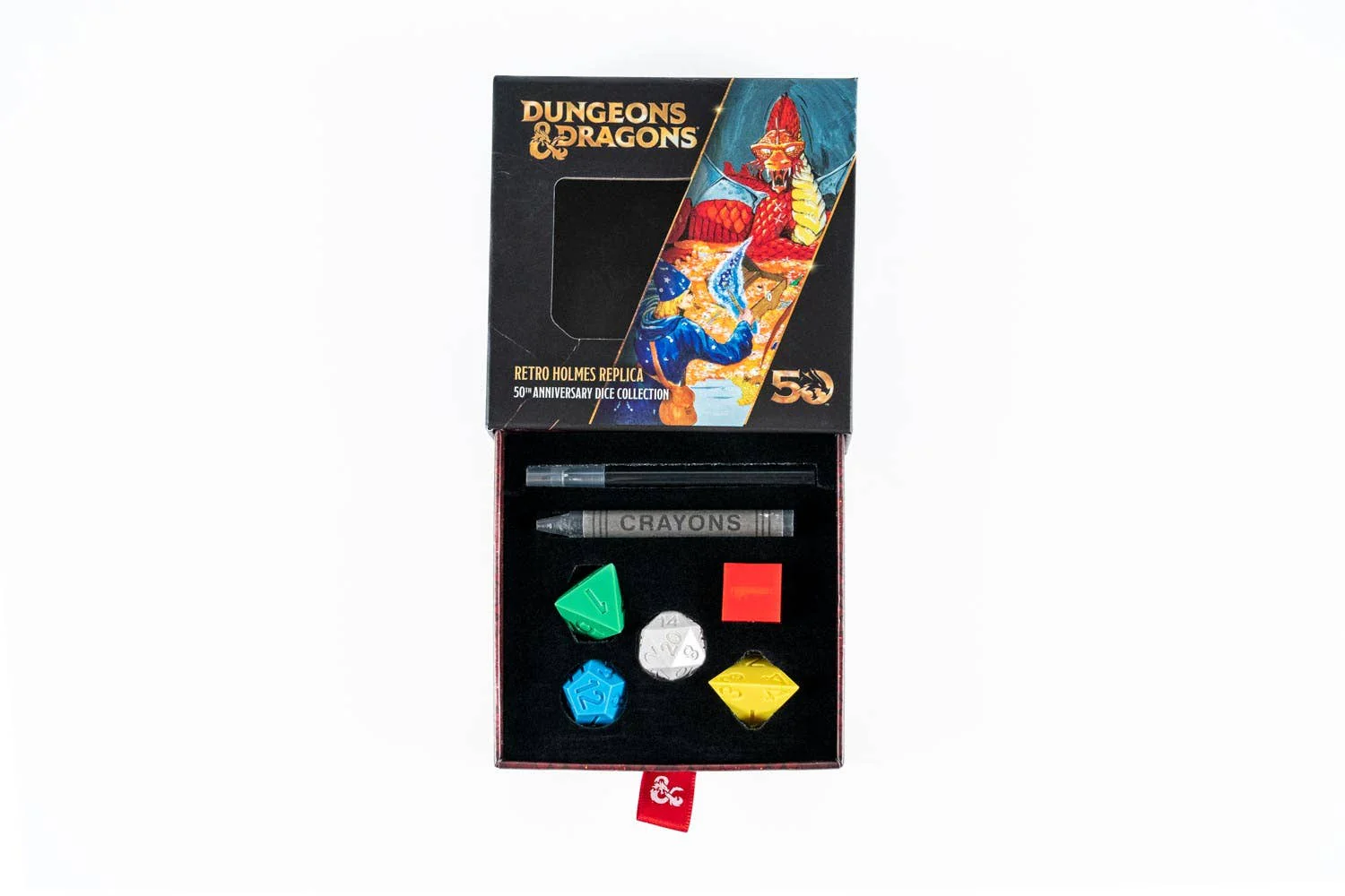 D&D 50th Anniversary Retro Vintage Holmes Replica Set - Image 2