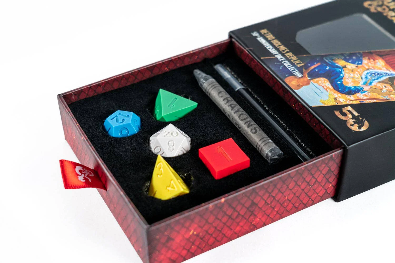 D&D 50th Anniversary Retro Vintage Holmes Replica Set - Image 3
