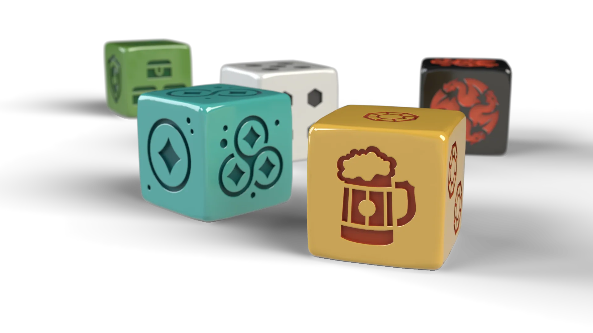 Dice Miner - A Dice-Drafting Game - Image 3