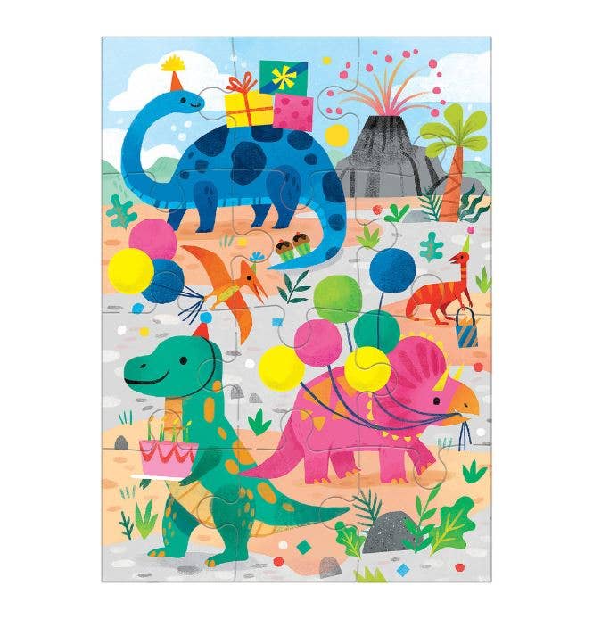 Dino Party Greeting Card Puzzle - Image 2