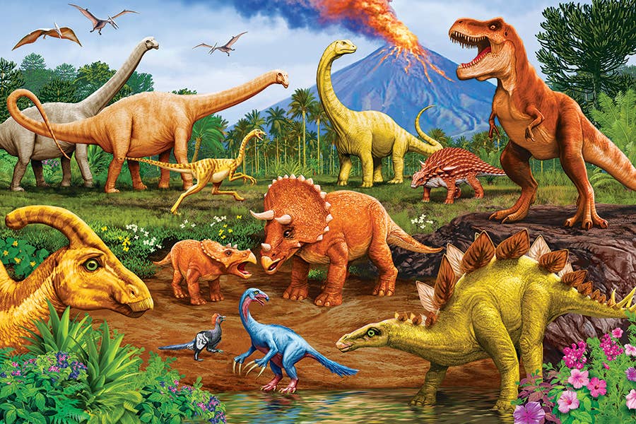 Dinos (35pc) Floor Puzzle - Ages 3+