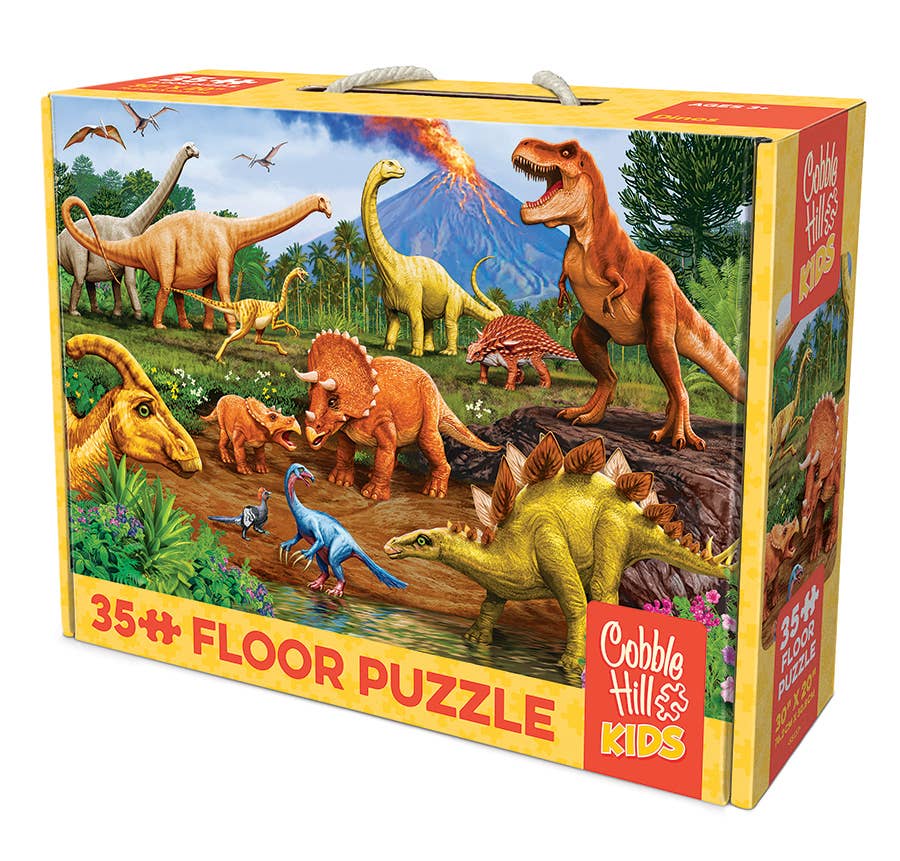 Dinos (35pc) Floor Puzzle - Ages 3+ - Image 3