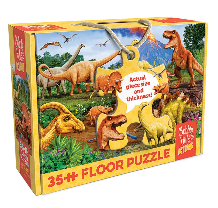 Dinos (35pc) Floor Puzzle - Ages 3+ - Image 4