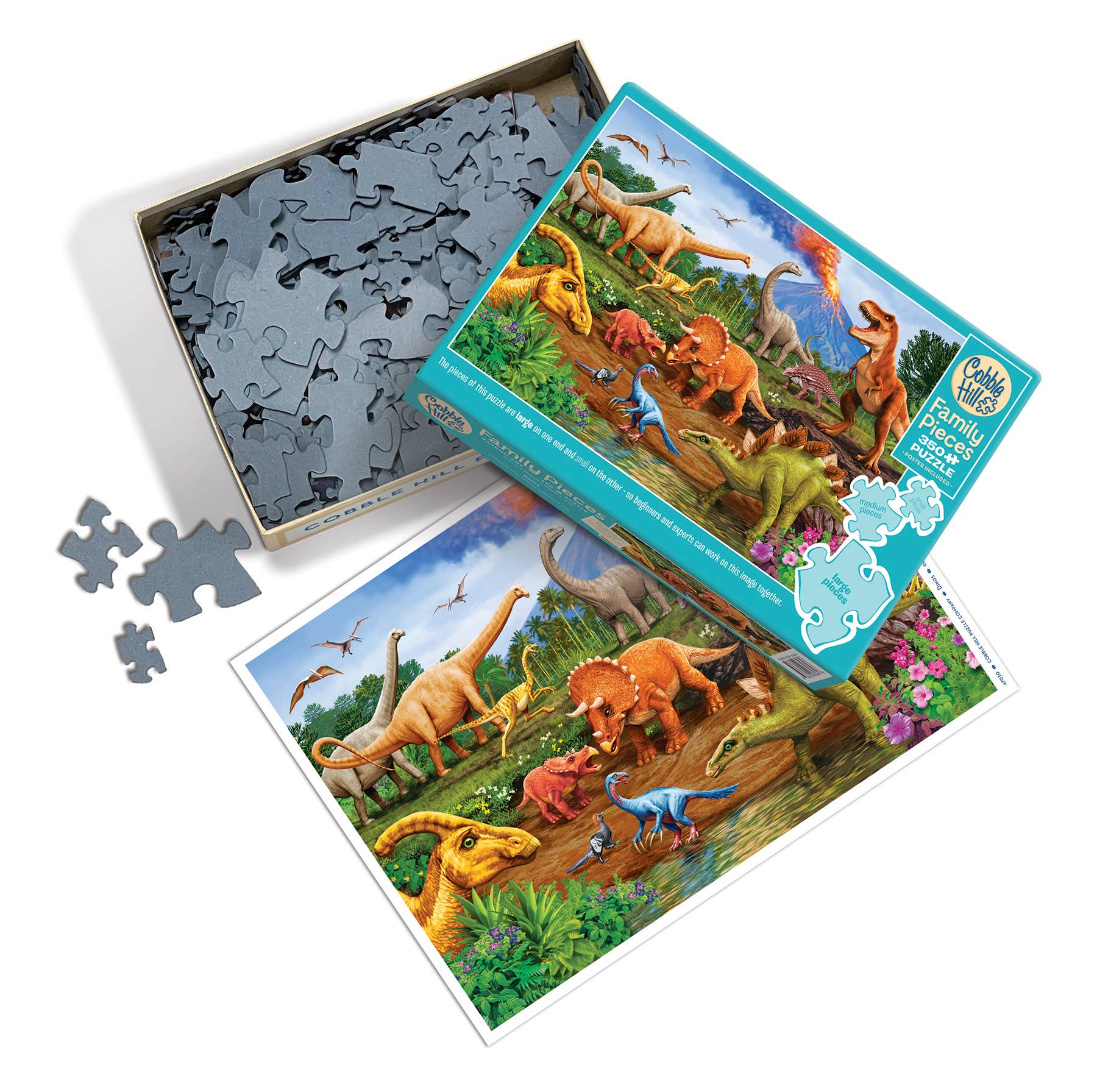 Dinos (Family) 350pc puzzle - Image 3