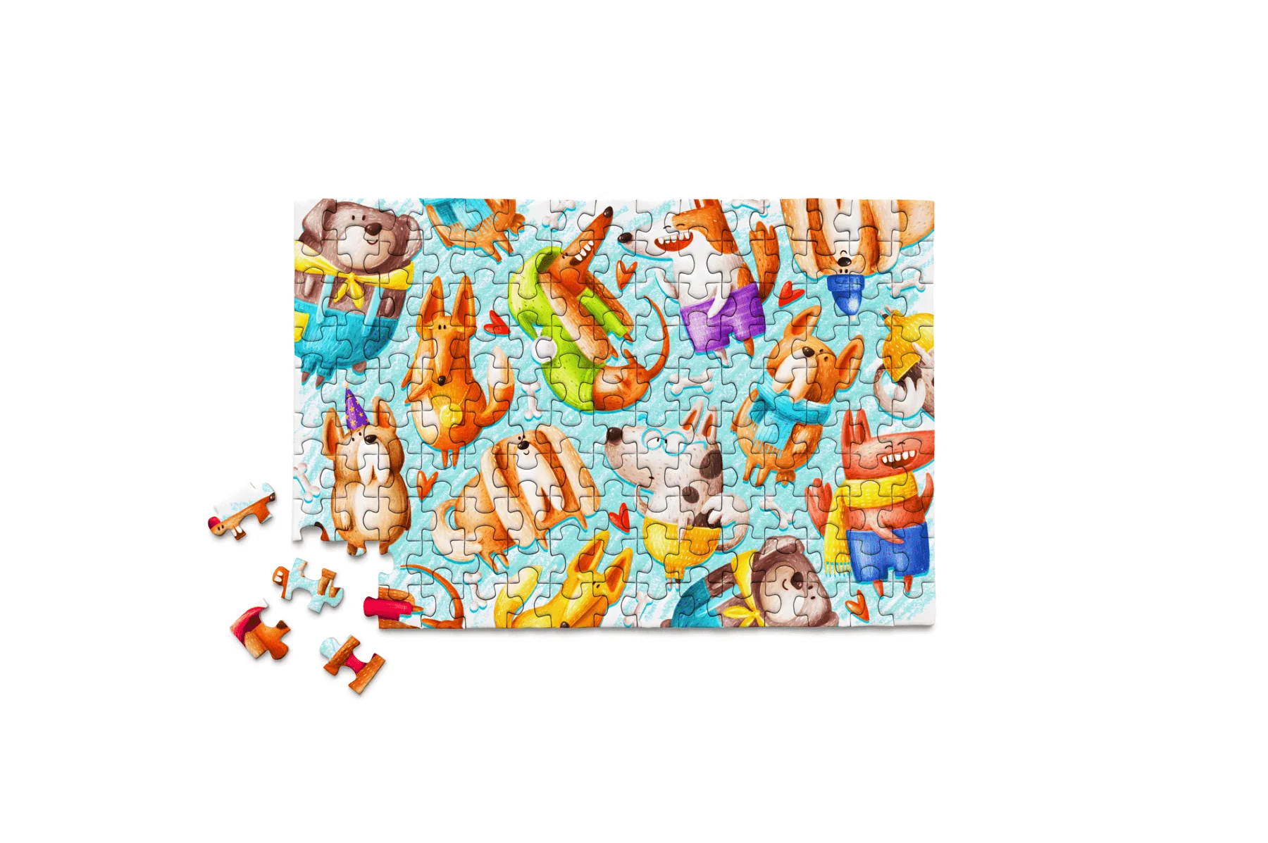 Dog Gone It Mini Jigsaw Puzzle - Image 4