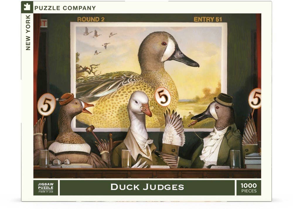 Duck Judges - 1000 Piece Jigsaw Puzzle - Image 2
